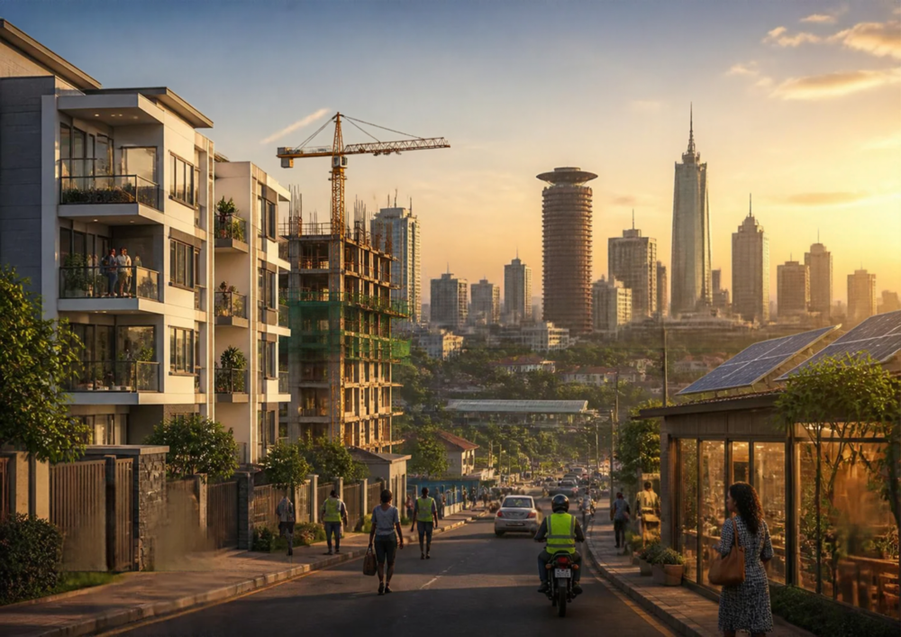 Kenya’s cities are home to many diaspora investments.